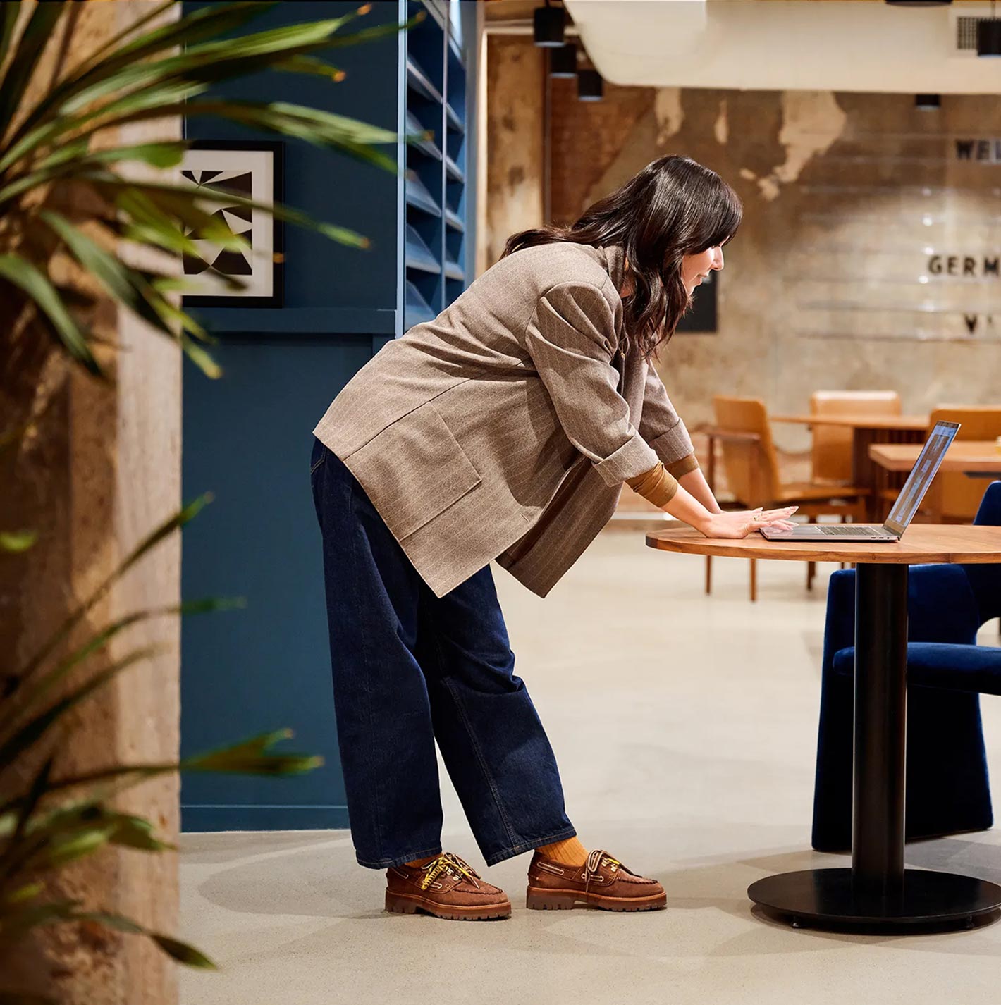 Business owner managing compliant credit card processing service